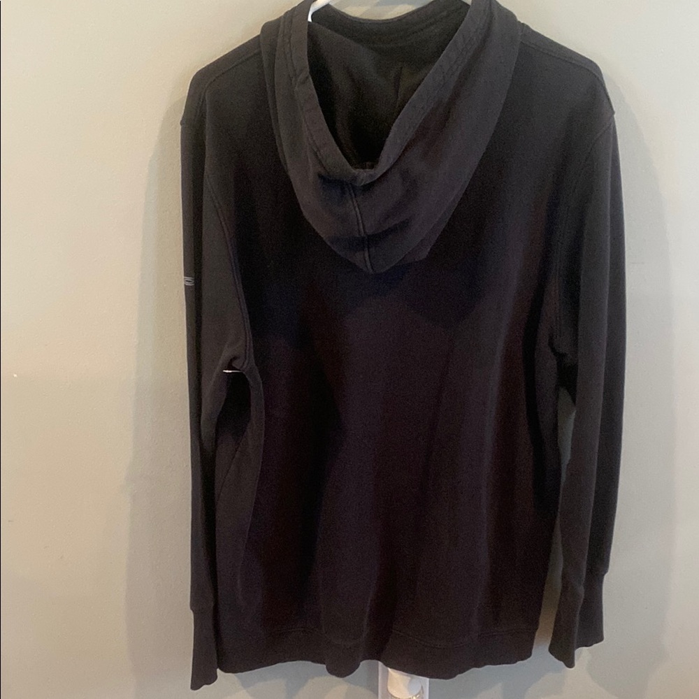 Under Armour Black Sweatshirt Hoodie Casual Wear Large - Picture 2 of 3
